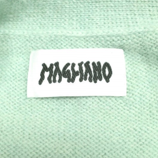 MAGLIANO マリアーノ 23AW GRAMPA CARDIGAN グランパカーディガン MAGLIAN023FW-1 M ライトグリーン 定価94, ウール ニット g23945