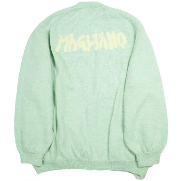 MAGLIANO マリアーノ 23AW GRAMPA CARDIGAN グランパカーディガン MAGLIAN023FW-1 M ライトグリーン 定価94, ウール ニット g23945