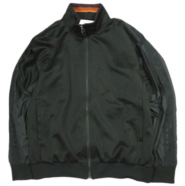 新品 TOGA VIRILIS トーガビリリース 24SS 日本製 TRACK JACKET トラックジャケット TV241-JC327 44 BLACK 定価64,900円 ジャージー