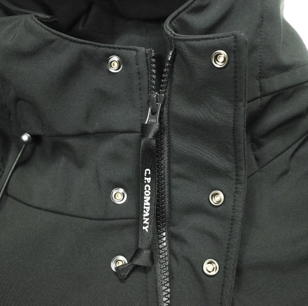 C.P.Company シーピーカンパニー 24AW C.P. Shell-R Hooded Parka Jacket モッズコート 17CMOW008A 006097A XL BLACK 定価115,500円