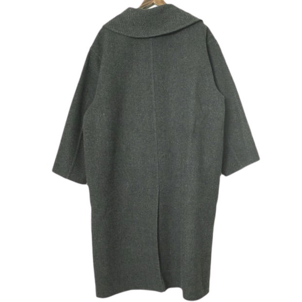 H BEAUTY&amp;YOUTH エイチ ビューティーアンドユース STAND COLLAR COAT スタンドカラーコート 1625-104-4787 S グレー 定価93,500円_1