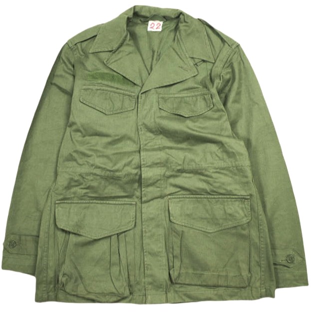 FRENCH ARMY フレンチアーミー フランス軍 Ｍ-47 ヘリンボーン フィールドジャケット 22 Olive HBT VINTAGE ミリタリー ヴィンテージ