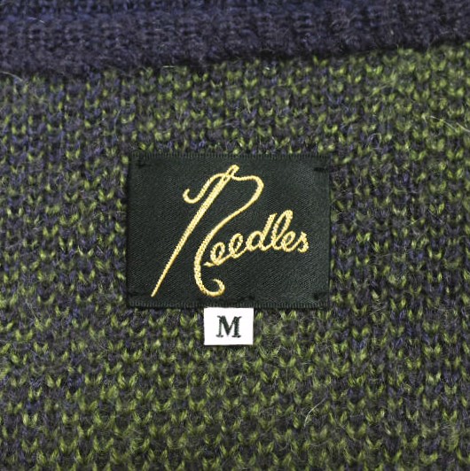 Needles ニードルス 23AW 日本製 Mohair Cardigan - Argyle Needles ニードルス 23AW 日本製 Mohair Cardigan - Argyle