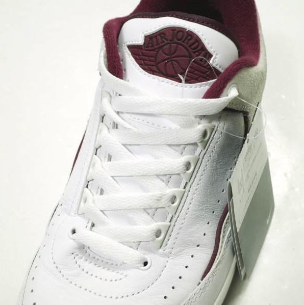 NIKE ナイキ 23SS AIR JORDAN 2 RETRO LOW エア ジョーダン 2 レトロ ロー DV9956-103 US8.5(26.5cm) WHITE/CHERRY WOOD RED BRAND