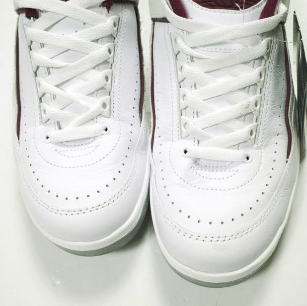 NIKE ナイキ 23SS AIR JORDAN 2 RETRO LOW エア ジョーダン 2 レトロ ロー DV9956-103 US8.5(26.5cm) WHITE/CHERRY WOOD RED BRAND