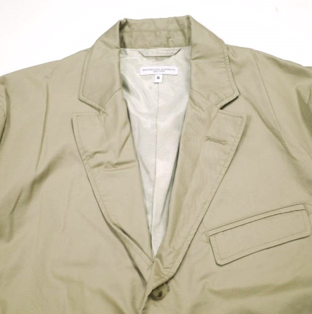 Engineered Garments エンジニアードガーメンツ 23SS Andover Jacket - High Count Twill アンドーバージャケット S Khaki 3B テーラード_3