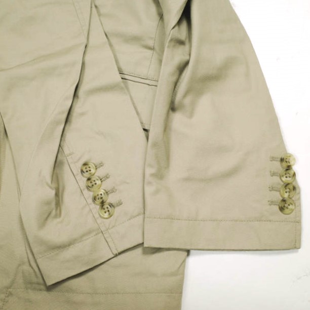 Engineered Garments エンジニアードガーメンツ 23SS Andover Jacket - High Count Twill アンドーバージャケット S Khaki 3B テーラード_4