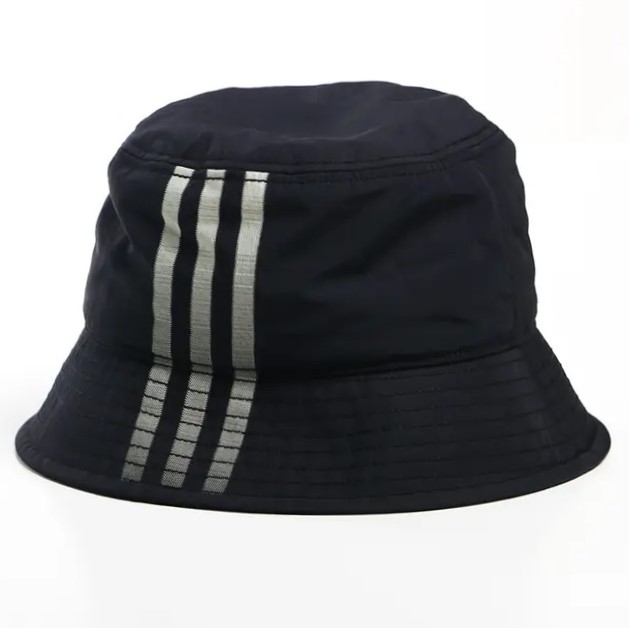 Y-3 ワイスリー STRP BUCKET HAT スリーストライプス ナイロンバケットハット IY4087 OSFM Black 帽子