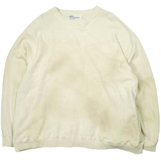 DAIRIKU ダイリク 23AW Water-repellent Vintage Wash Sweater 撥水 ヴィンテージウォッシュスウェット 23AW C-2 M IVORY トレーナー