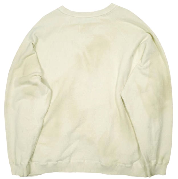 DAIRIKU ダイリク 23AW Water-repellent Vintage Wash Sweater 撥水 ヴィンテージウォッシュスウェット 23AW C-2 M IVORY 調教師