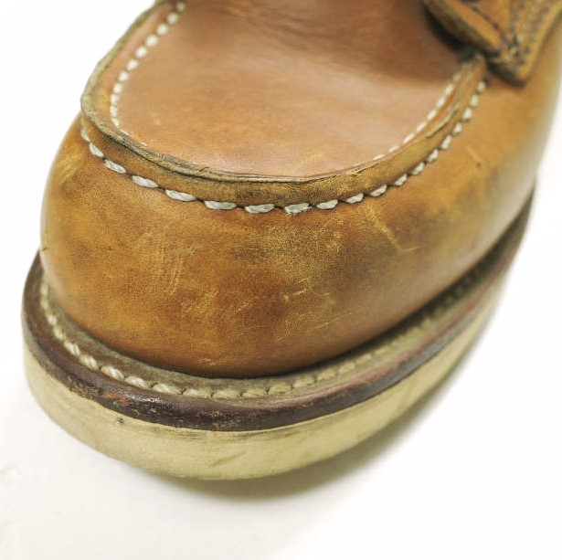 RED WING レッドウィング アメリカ製 875 Classic Work 6 Moc-toe クラシックワーク 6インチモックトゥブーツ US4.5(22.5cm) Brown