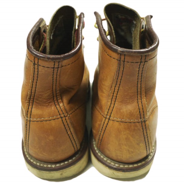 RED WING レッドウィング アメリカ製 875 Classic Work 6 Moc-toe クラシックワーク 6インチモックトゥブーツ US4.5(22.5cm) Brown