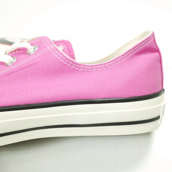 新品 CONVERSE コンバース 日本製 CANVAS ALLSTAR J OX キャンバスオールスター ジャパン オックス US8(26.5cm) ピンク MADE IN JAPAN