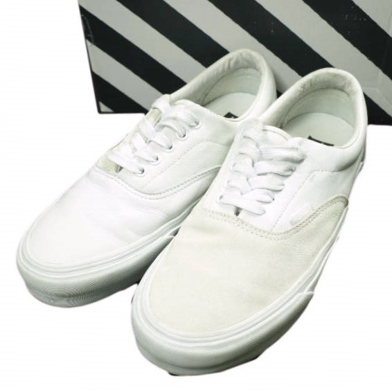 Engineered Garments x VANS VAULT エンジニアードガーメンツ ヴァンズ ERA GORE VLT LX クレイジーパターン エラ US8.5(26.5cm) WHITE