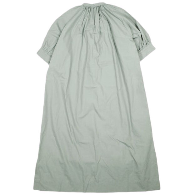 YLEVE イレーヴ 日本製 COTTON WEATHER PEASANT OP コットンウェザーぺザントワンピース 168-3155041 0 薄墨色 御召しもの トップス