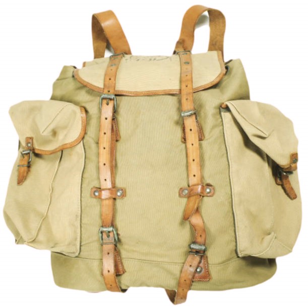 RRL ダブルアールエル イタリア製 CANVAS BAG PACK フィールドバックパック ベージュ/ブラウン Double RL リュック バッグ カバン