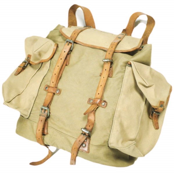 RRL ダブルアールエル イタリア製 CANVAS BAG PACK フィールドバックパック ベージュ/ブラウン Double RL リュック バッグ カバン_1