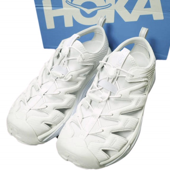 新品 HOKA ONE ONE ホカオネオネ HOPARA ホパラ 1123112 US10.5(28.5cm) NCWT(NIMBUS CLOUD / WHITE) アウトドア スポーツ サンダル