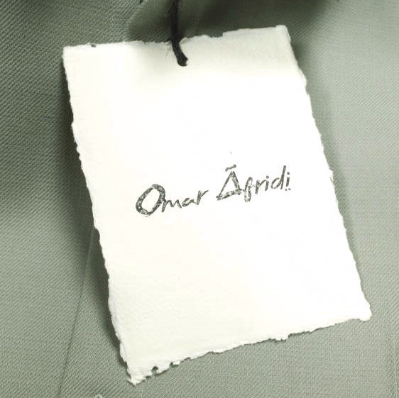新品 Omar Afridi オマールアフリディ 22AW OVER SHIRT COTTON TWILL オーバーシャツ OA-AW22-SHR-103-01 44 MINT GREEN 定価95,700円_3