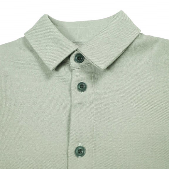 新品 Omar Afridi オマールアフリディ 22AW OVER SHIRT COTTON TWILL オーバーシャツ OA-AW22-SHR-103-01 44 MINT GREEN 定価95,700円_4