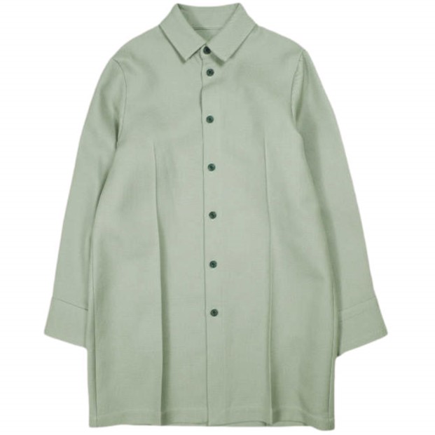 新品 Omar Afridi オマールアフリディ 22AW OVER SHIRT COTTON TWILL オーバーシャツ OA-AW22-SHR-103-01 44 MINT GREEN 定価95,700円