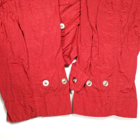 新品 Omar Afridi オマールアフリディ 23SS RIPSTOP FLIGHT BLOUSON リップストップナイロン 飛翔上衣 OA-SS23-BZ-105-03 46 RED