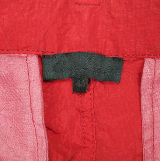 新品 Omar Afridi オマールアフリディ 23SS PANELLED WIDE SHORTS リップストップナイロン ワイドショーツ OA-SS23-TRS-111-03 46 RED_7