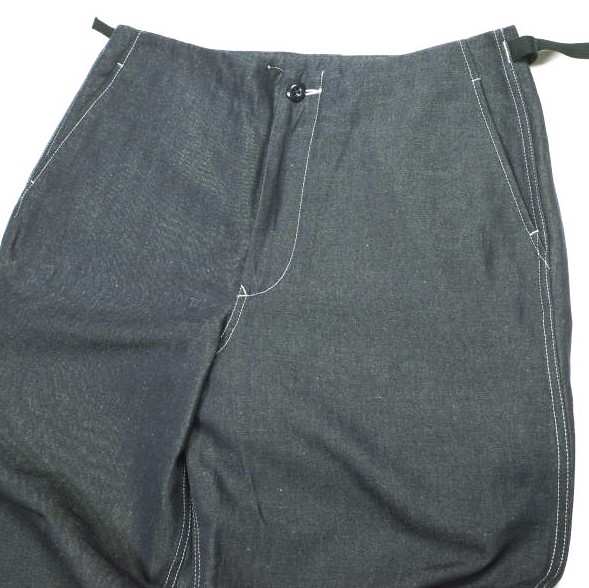 un/unbient アン 23SS 日本製 PULL PANTS WIDE デニム プルパンツ ワイド UNPT57 2 NAVY アンビエント ジップフライ ボトムス【新古品】【中古】【un/unbient】 un/unbient (アン) / PULL PANTS-W(デニム)