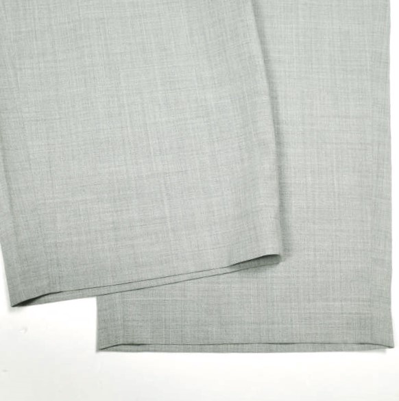 新品 un/unbient アン 24SS EASY TROUSERS トロピカルウール 2タック イージートラウザーズ UNPT59 3 MIXED GRAY アンビエント パンツ_6