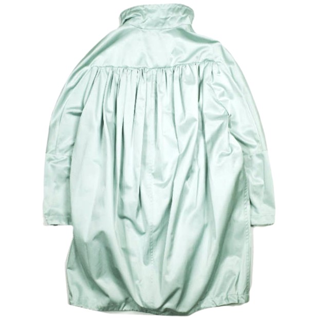 新品 MARNI マルニ 24SS コットンブレンド ギャザータフタパーカー JKMA0288A0 UTP749WR 38 AQUA MARINE(00B24) 定価269, コート