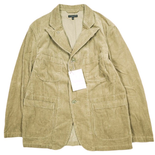 新品 Engineered Garments エンジニアードガーメンツ Bedford Jacket - 8W Corduroy コーデュロイ ベッドフォードジャケット S Khaki