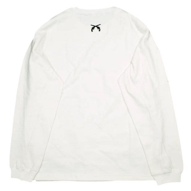 roarguns ロアーガンズ 25AW 日本製 BARBARIAN JERSEY T クロスガン刺繍 バーバリアンジャージーTシャツ 25FGT-08 4 WHITE 長袖 roar 9,590円