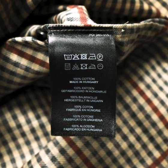 新品 DRIES VAN NOTEN ドリスヴァンノッテン 24AW CORSO 9011 W.W.SHIRT ガンクラブチェック スタンドカラーシャツ XS RUST 定価129800円_9