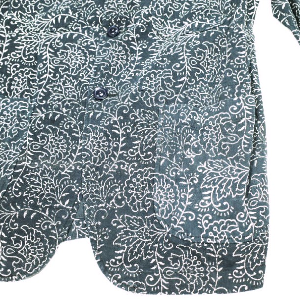 Engineered Garments エンジニアードガーメンツ Bedford Jacket - Paisley Twill ベッドフォードジャケット ペイズリーツイル M Navy_4