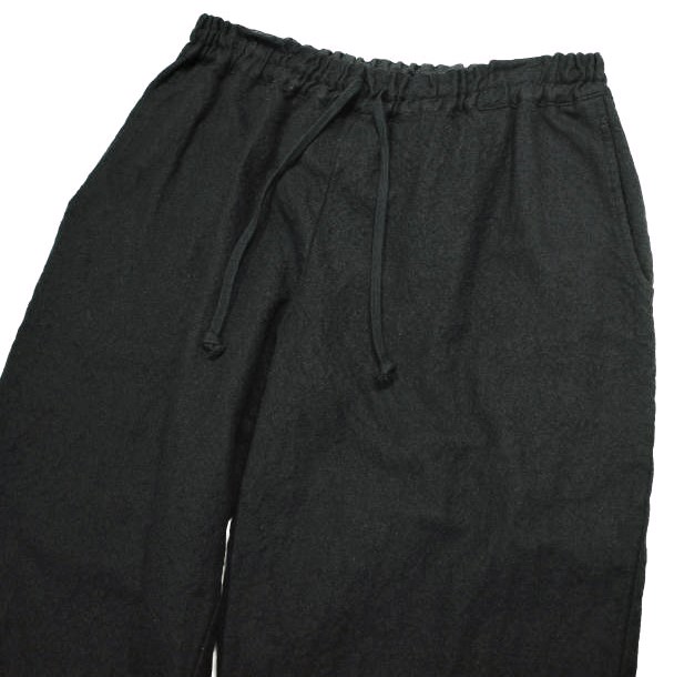 新品 tao COMME des GARCONS タオ コムデギャルソン 24AW 縮絨 裾ジッパー ウールサージイージーパンツ TN-P007 Tricot 定価57_5