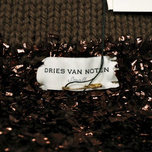 新品 DRIES VAN NOTEN ドリスヴァンノッテン 24AW TEMPLE 9725 W.K. 