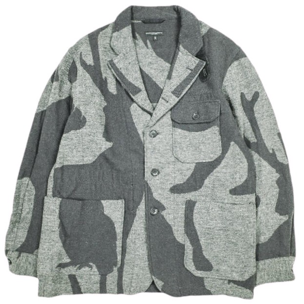 Engineered Garments x WOOLRICH エンジニアードガーメンツ ウールリッチ BENSON JACKET - Animal Wool Jacquard ベンソンジャケット S