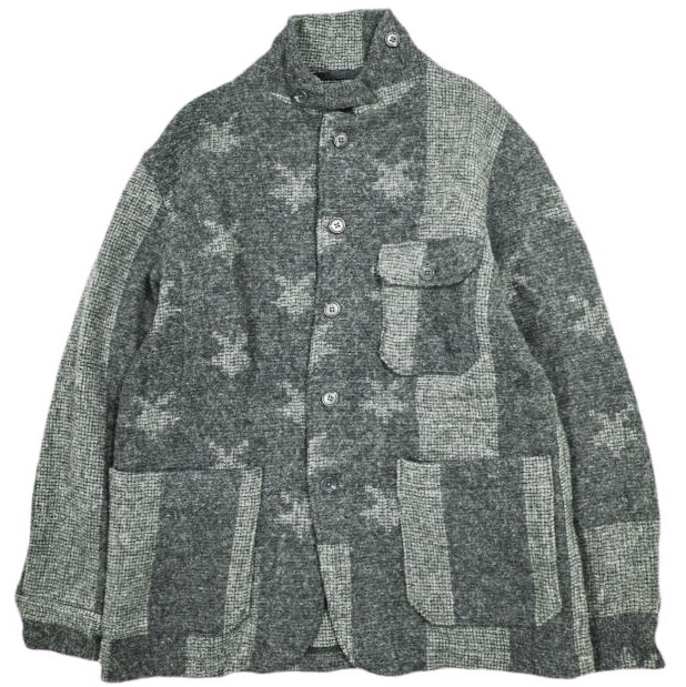 Engineered Garments x WOOLRICH エンジニアードガーメンツ ウールリッチ BENSON JACKET Stars and Stripes ベンソンジャケット 星条旗 S