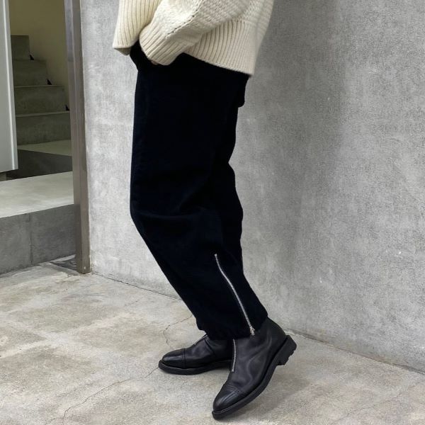 新品 tao COMME des GARCONS タオ コムデギャルソン 24AW 縮絨 裾 