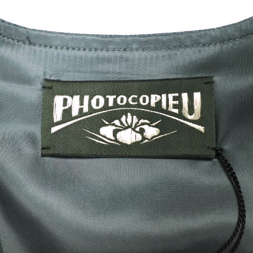 新品 PHOTOCOPIEU フォトコピュー 24SS VAREUSE NATHALIE ウ？ァルース？ トロピカルウールVネックベスト 241NTL TU NAVY 定価48,400円_7
