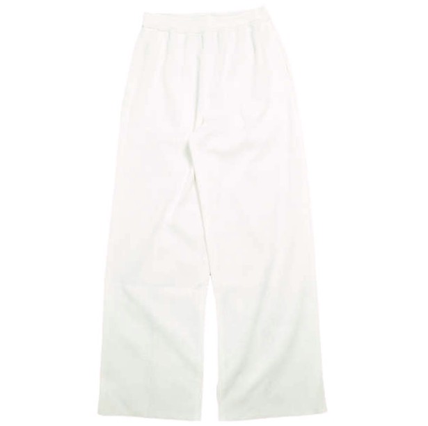 新品 CFCL シーエフシーエル 25SS 日本製 SOFT MILAN SEMI WIDE PANTS セミワイドパンツ CF009KF022 1 WHITE イッセイミヤケ