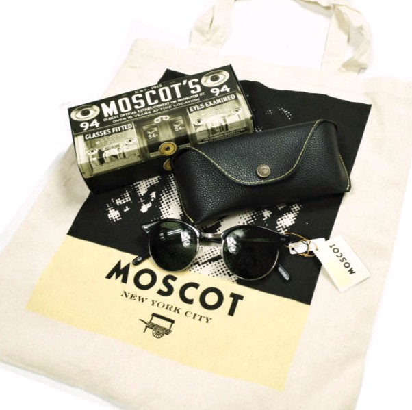 新品 MOSCOT モスコット AIDIM 49サイズ アイディム BLACK/SILVER/GREEN 49□22-150 ボストン アイブロウ サングラス 眼鏡 メガネ