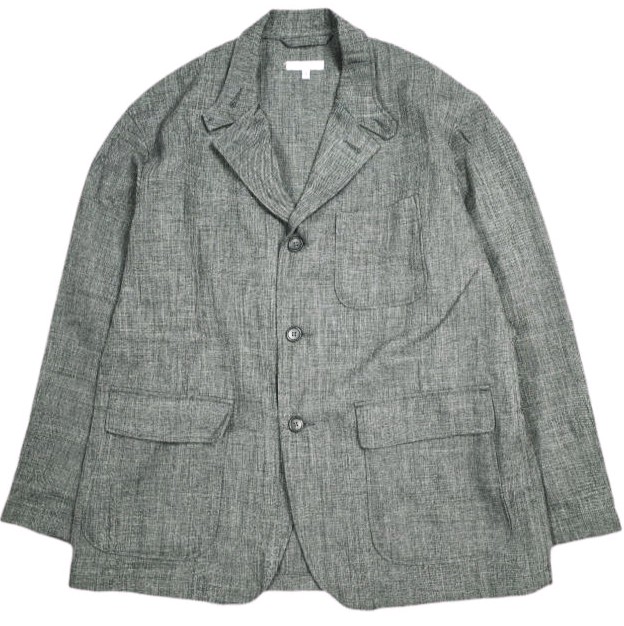 Engineered Garments エンジニアードガーメンツ Loiter Jacket - Polyester Sharkskin ロイタージャケット シャークスキン S Charcoal