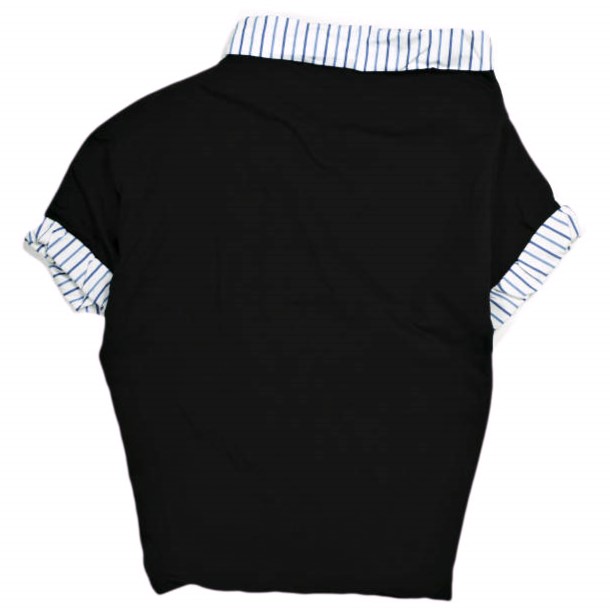 DRIES VAN NOTEN ドリスヴァンノッテン 24SS HENESSA 8603 W.K.SS.T-SHIRT アシンメトリーボートネックカットソー 241-011125-8603-900 S BLACK 定価122,100円 半袖 Tシャツ トップス【新古品】【中古】【DRIES VAN NOTEN】 新品 DRIES VAN NOTEN ドリスヴァンノッテン 24SS HENESSA 8603 W.K.SS