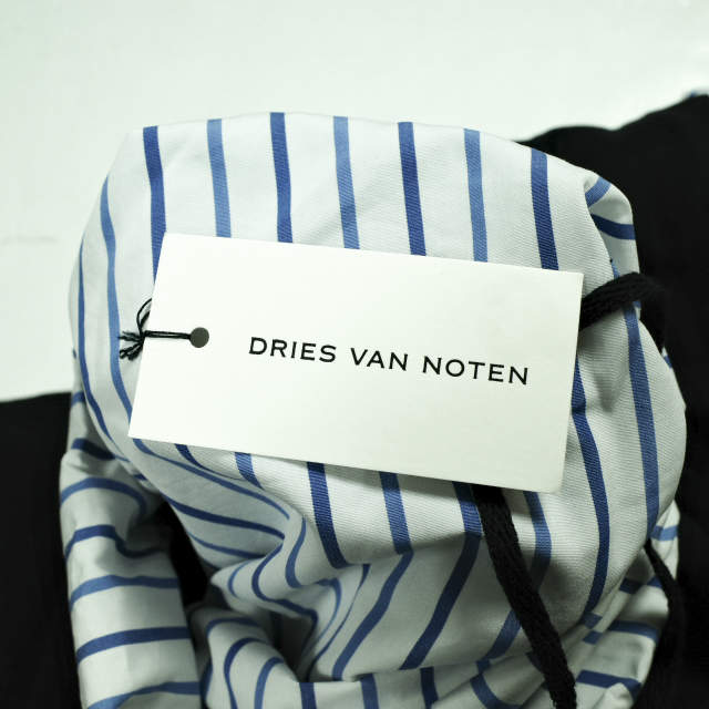 DRIES VAN NOTEN ドリスヴァンノッテン 24SS HENESSA 8603 W.K.SS.T-SHIRT アシンメトリーボートネックカットソー 241-011125-8603-900 S BLACK 定価122,100円 半袖 Tシャツ トップス【新古品】【中古】【DRIES VAN NOTEN】 新品 DRIES VAN NOTEN ドリスヴァンノッテン 24SS HENESSA 8603 W.K.SS