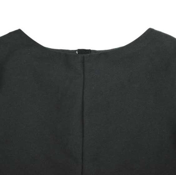 MARNI マルニ 24SS イタリア製 COTTON CADY ノースリーブコクーントップス TTMA0292A0 TCX28 38 BLACK(00N99) 定価162,800円 ブラウス トップス【新古品】【中古】【MARNI】 新品 MARNI マルニ 24SS イタリア製 COTTON CADY ノースリーブコクーン