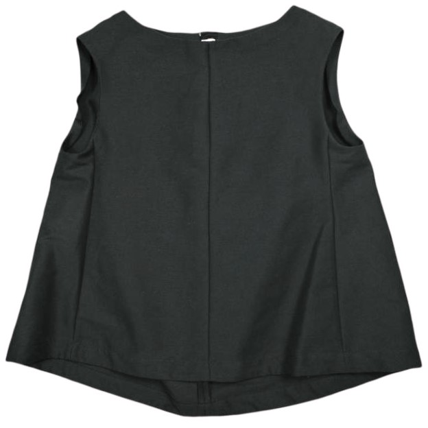 MARNI マルニ 24SS イタリア製 COTTON CADY ノースリーブコクーントップス TTMA0292A0 TCX28 38 BLACK(00N99) 定価162,800円 ブラウス トップス【新古品】【中古】【MARNI】 新品 MARNI マルニ 24SS イタリア製 COTTON CADY ノースリーブコクーン