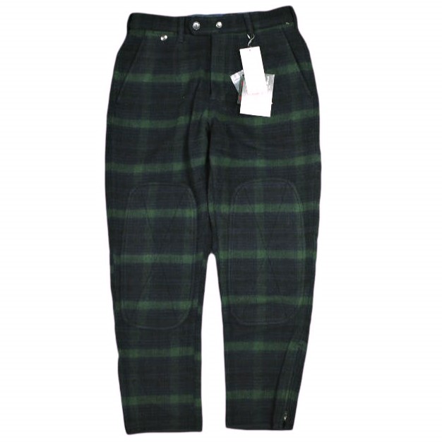 新品 WOOLRICH x BEAMS PLUS ウールリッチ ビームスプラス 別注 BIG GAME HUNTING PANTS ビッグゲームハンティングパンツ S BLACKWATCH