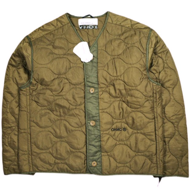 OAMC PEACEMAKER ピースメーカー 25AW COMBAT LINER コンバットライナー PCM2OJ01A-NY001-06 L BEIGE キルティング ジャケット アウター