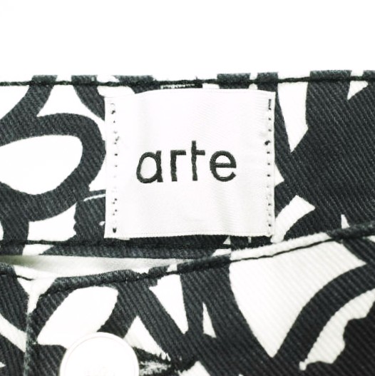 Arte Antwerp アルテアントワープ 24AW Flowers Allover Print Pants フラワーオールオーバープリントパンツ 24FP-4 32 WHITE ダブルニー_3